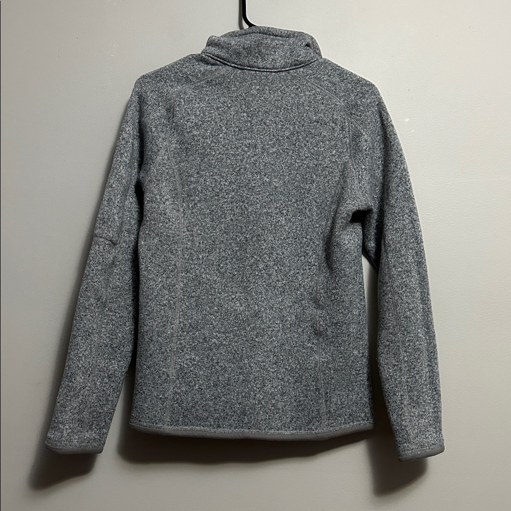 Patagonia Grey Women's Better Sweater 1/4-Zip Fleece Medium - Picture 5 of 5